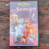 vhs Gli Aristogatti videocassetta originale Walt D
