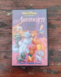 vhs Gli Aristogatti videocassetta originale Walt D