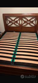 Letto in mogano