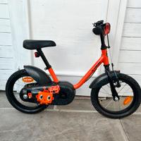 Bicicletta bambino BTWIN 14” con rotelle