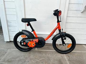 Bicicletta bambino BTWIN 14” con rotelle