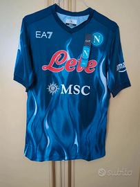 Maglia Calcio Napoli Armani TG S Flame Edition