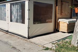 roulotte con prei-ngresso e veranda