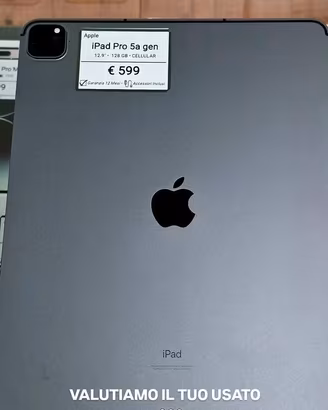 IPAD PRO 12.9 5 GENERAZIONE 128GB cellular