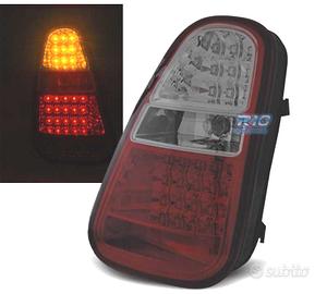 FANALI MINI COOPER R50 R52 R53 04-06 LED ROSSO AFF