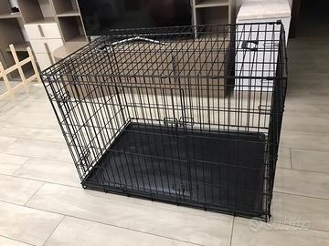 kennel pieghevole per cani misura XL (108x72x77)