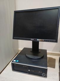 Lotto 5 PC HP Compaq 6200 Pro + 5 Monitor ASUS