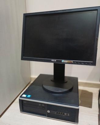 Lotto 5 PC HP Compaq 6200 Pro + 5 Monitor ASUS