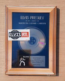 Elvis Presley as recorded at Madison Square Garden