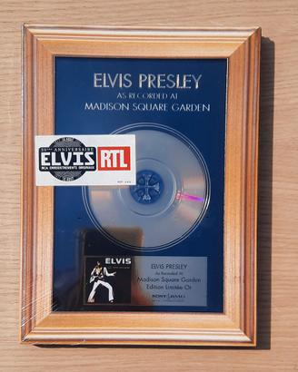 Elvis Presley as recorded at Madison Square Garden