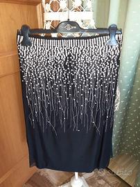 Lunatic Gonna Elegante Chic Made Italy