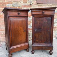 Coppia di comodini antiquariato.