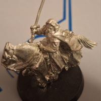 SdA Aragorn a cavallo (spada sguainata) in metallo