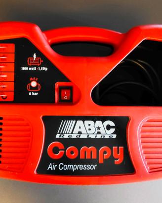 Compressore ABAC, Red Line, portatile a valigetta