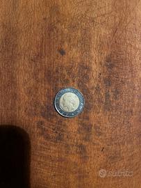 Rara moneta bimettalica 500 lire[Polizia di Stato]