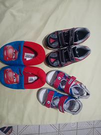 set 3 paia di scarpe n° 26