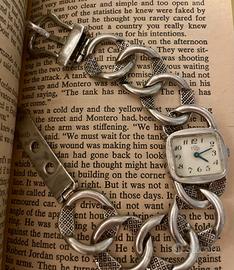Orologio vintage in argento 800 Sigel anni 50