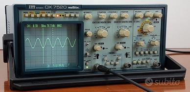 Oscilloscopio ITT OX7520 Metrix 20Mhz - 2 canali