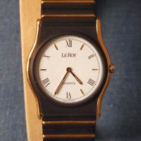 OROLOGIO DONNA LE ROY SWISS MADE PLACCATO ORO NEW