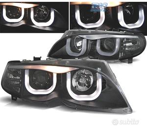 FARI BMW E46 01-05 OCCHI ANGEL TUBE LIGHT LED U FO