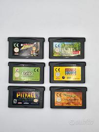 LOTTO GIOCHI PER NINTENDO GAMEBOY ADVANCE GBA