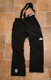 Kappa Gara FISI pantalone nazionale Italia sci