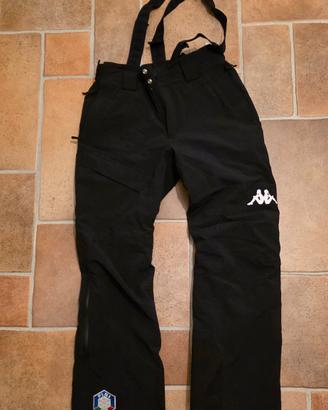 Kappa Gara FISI pantalone nazionale Italia sci