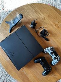 PS4 Fat 500GB + 2 controller DualShock 4 e base ri