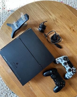 PS4 Fat 500GB + 2 controller DualShock 4 e base ri