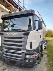 Cisterna farina cemento pellet scania