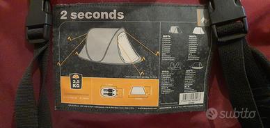 Tenda da campeggio quechua 2 seconds