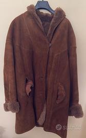 Cappotto / Giacca montone shearling scamosciato