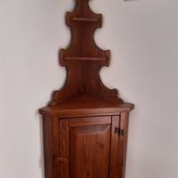 Angoliera in massello di castagno