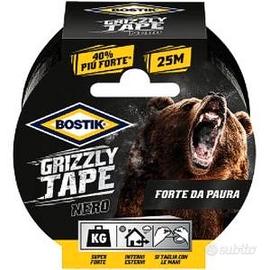 Nastri adesivi bostik nero 25x50mt