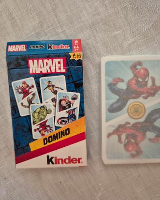 Gioco carte Marvel-Kinder Domino