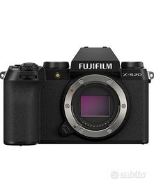 nuovo fujifilm x-s20 body