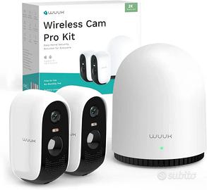 WUUK 2K Telecamera Wifi Esterno