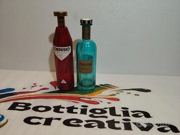 2 BOTTIGLIE VUOTE CORDUSIO E ITALICUS