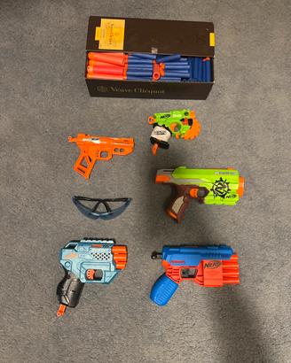 Pistole nerf e dardi