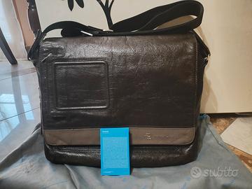 borsa Piquadro marrone in pelle 