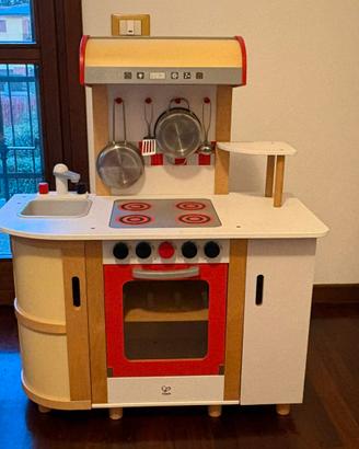 Cucina HAPE in legno E8018 + 5 Kit Accessori