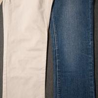 2 paia di pantaloni da ragazzo 13-14 anni