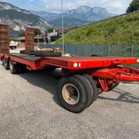 RIMORCHIO PIANALE AGRICOLO 3 ASSI - 200 QUINTALI