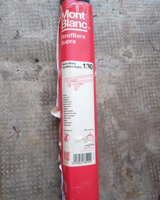 Barre Mont Blanc roof Bars supra 130 