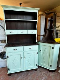 Set mobili cucina credenza e laterale