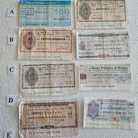 Miniassegni - Gruppo di 8