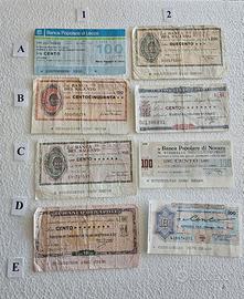 Miniassegni - Gruppo di 8