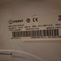 Scheda lavatrice asciugatrice Indesit