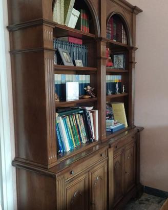 Mobile libreria in legno massello