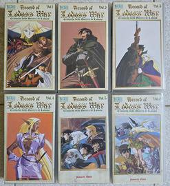 Lotto 6 VHS Record of Lodoss War – OVA 1990 Yamato
